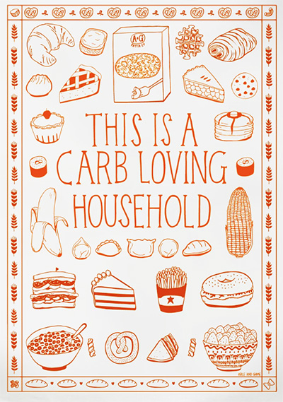 This is a carb loving household